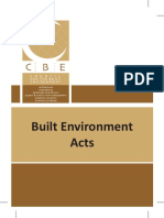 Built Environment Acts