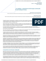 Revista Educação Pública - A Formação de Professores em Debate - A Experiência Da Formação Continuada de Professores de Geografia Da Fundação Cecierj