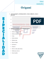 Especialidad Origami 2023