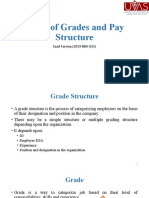 Types of Grades and Pay Structure