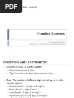 Lecture 3 Number Systems