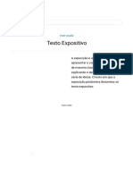 Texto Expositivo - Características, Elementos e Classificação - Cola Da Web