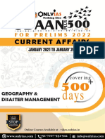 UDAAN 500+ Geography & Disaster Management Current Affairs Yearly