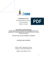 Territorialidad y Desterritorializacion