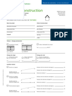 Fiche D'information Projet Toiture Ou Plancher