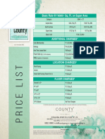 Coco County Price List New Latest Project - Nouda
