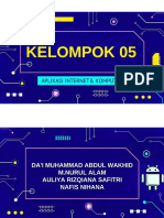 Aplikasi Internet Dan Komputer Kelompok 5 Perangkat Lunak Sistem Operasi Dan Program Aplikasi