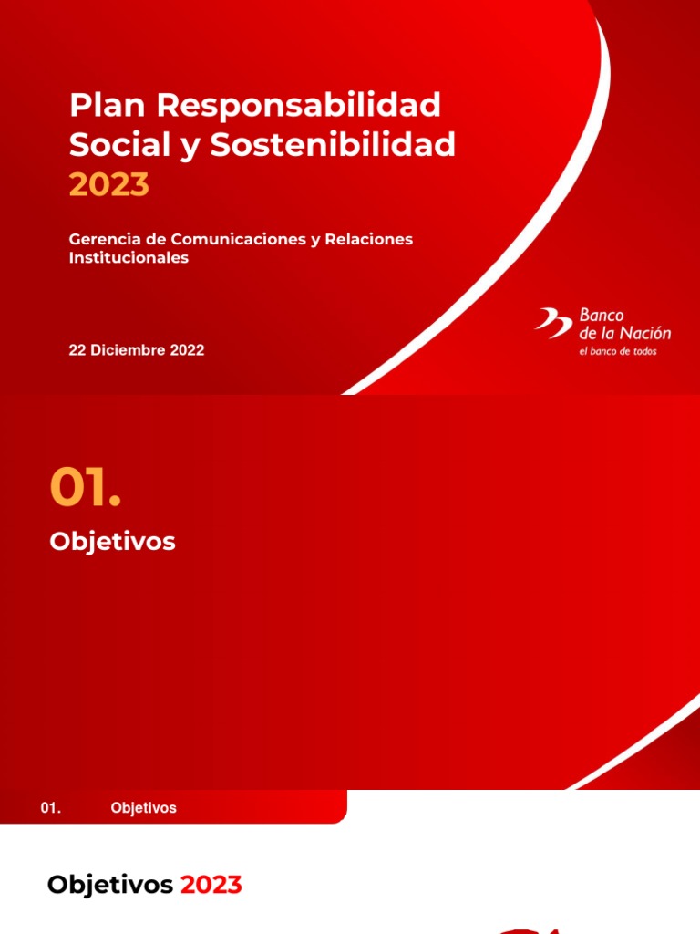 Plan de RSC y Sostenibilidad 2023 | PDF | Responsabilidad social ...