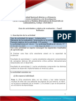 Guia de Actividades y Rúbrica de Evaluación - Unidad 2 - Fase 2 - Reflexión