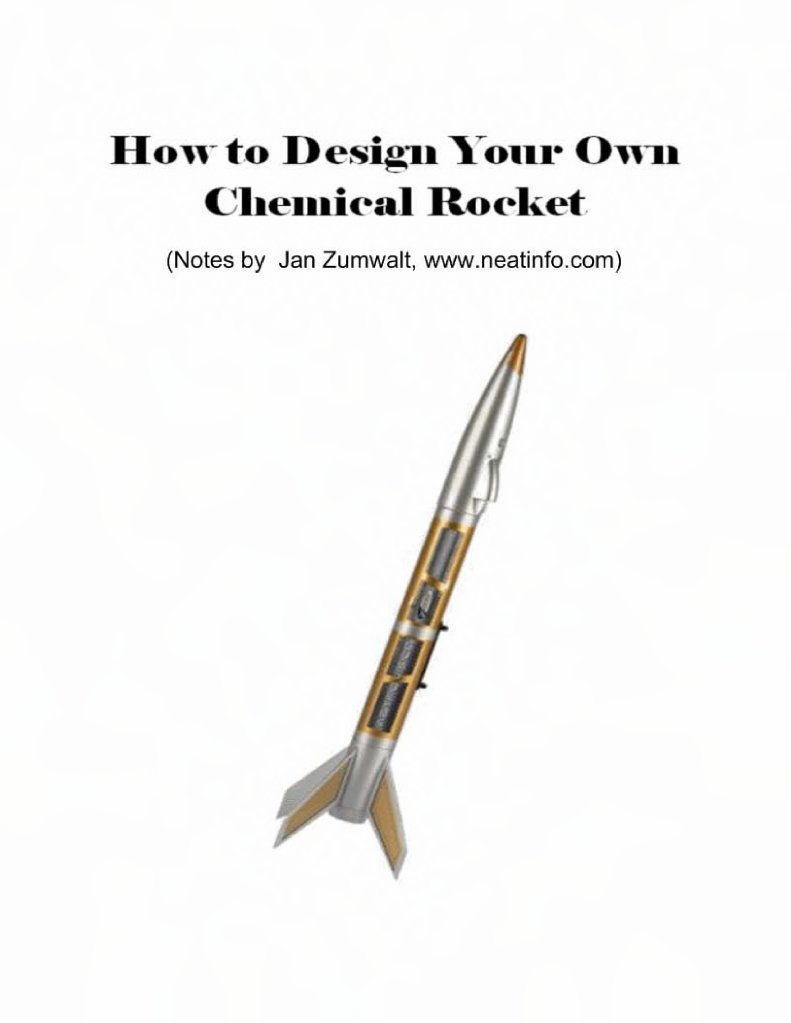 Designing Chemical Rockets | PDF | Chemical Substances | Chemistry
