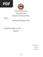 Automata and Complexity Theory Module