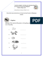 Activity Sheets in Science, Week 9 Quarter 2