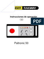 Instrucciones de Operación Paltronic
