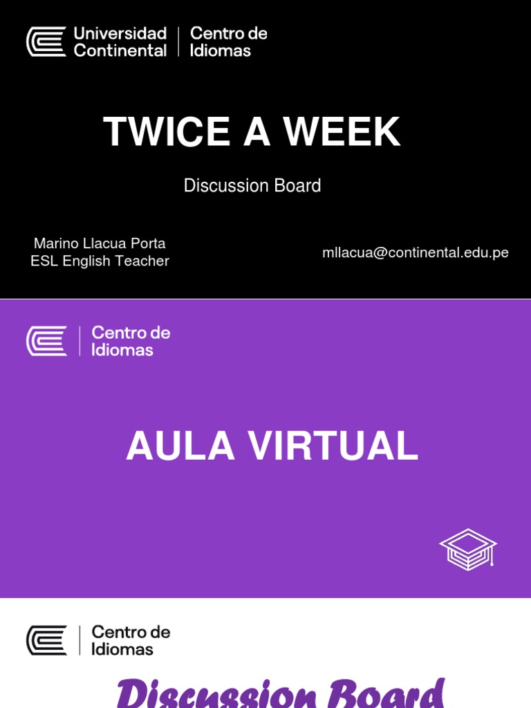 Guía para Discussion Board - Campus Virtual | PDF | Cognition | Writing