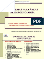 Normas para Areas Imagenologia (Fundeeh)