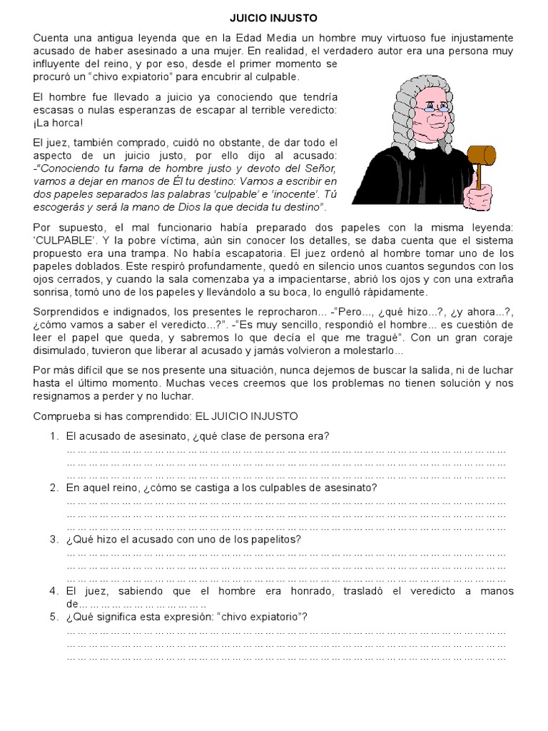 Juicio Injusto | PDF | Novela negra, policíaca y suspenso