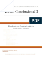 Direito Constitucional II - Fiscalização