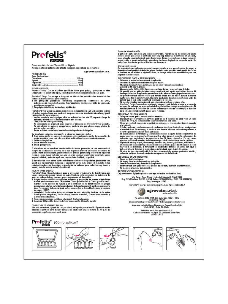 Profelis Drop On - 356 | PDF