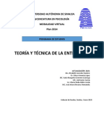 2023 Teoría y Técnica de La Entrevista