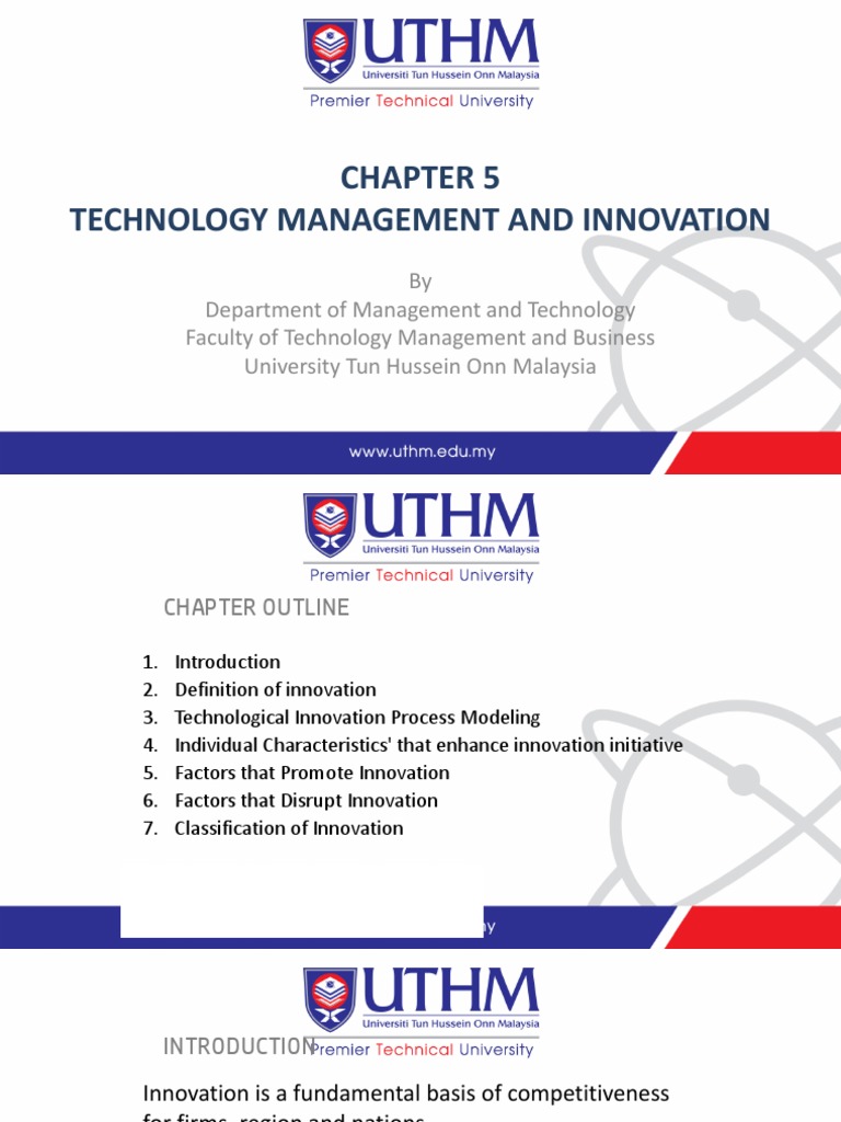 chapter5technologymanagementandinnovation PDF Innovation Layoff