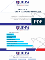 Chapter 4 Criticalfactorsinmanagingtechnology