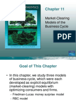 Market-Clearing Models of The Business Cycle