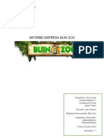 Informe Empresa Buin Zoo