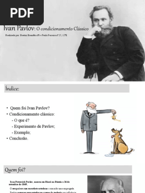 Ivan Pavlov Condicionamento Classico Ivan Pavlov FasterCapital