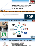 Persiapan Dan Penyusunan Dokumen Pemilihan Penyedia Pekerjaan Konstruksi