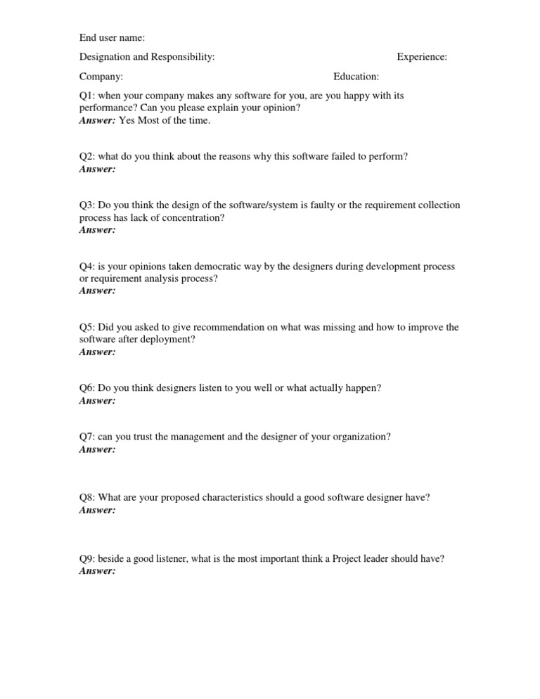 User Feedback on Software Performance | PDF
