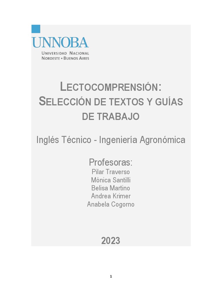 Cuadernillo agro 2023 completo pdf palabra diccionario