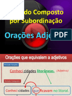 Cap 12 - Oração Subordinadas Adjetivas