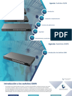 Spanish GWN Switches GCS V3.0