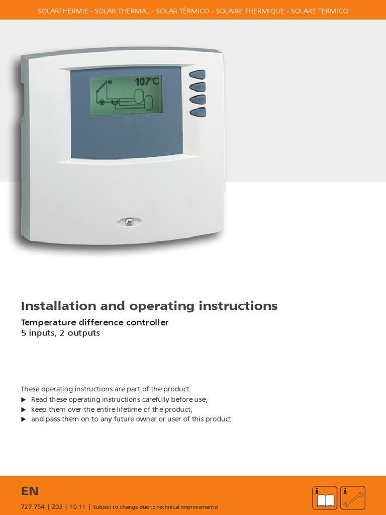 Steca TR 0502 Instruction En | PDF