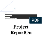 Project Reporton: Scribd Upload A Document
