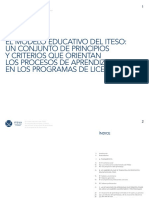 ITESO 2008 Modelo Educativo Del ITESO