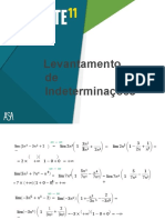 Levantamento de Indeterminações