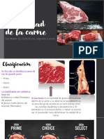 La Calidad de La Carne