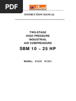 Manual Book High Pressure Air Compressor SBM