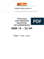 Manual Book High Pressure Air Compressor SBM