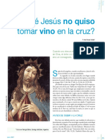 Ariel Alvarez Valdés (2007) - ¿Por Qué Jesús No Quiso Tomar Vino en La Cruz - Revista Mensaje 56.560, Pp. 25-28