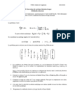 TD5. Inversion de Systèmes Linéaires Larges (Méthodes Directes)