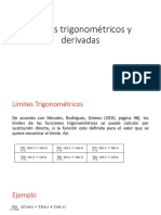 Limites Trigonométricos y Derivadas