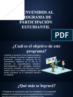 Participacion Estudiantil (Inducción)