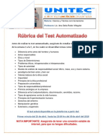 RUBRICA - Test Automatizado - Ciencia y Técnica Con Humanismo - 19-2
