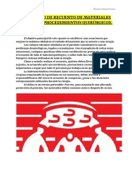 Protocolo de Recuento de Materiales Usados en Procedimientos Quirurgicos