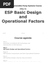 ESP Design Calculation PDF | PDF | Pressure | Casing (Borehole)