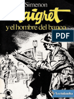 Maigret y El Hombre Del Banco - Georges Simenon