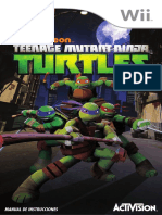 Teenage Mutant Ninja Turtles - Manual de Instrucciones - (Wii) - (ESPAÑOL)