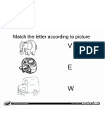 Match Letter From Picture 2